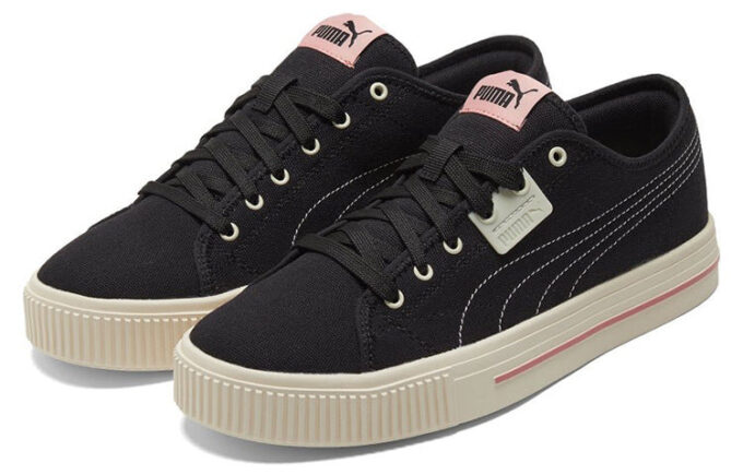 Zapatillas de skate Ever CV Casual Unisex Negro Rosa