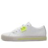 Zapatillas de skate informales Ever Low Top, unisex, blancas y amarillas, “Blanco, amarillo y gris”