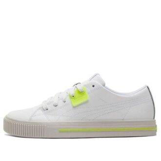 Zapatillas de skate informales Ever Low Top, unisex, blancas y amarillas, “Blanco, amarillo y gris”