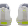 Zapatillas de skate informales Ever Low Top, unisex, blancas y amarillas, “Blanco, amarillo y gris”