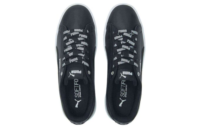 Zapatillas de skate informales Vikky V3 Logomania, color negro y blanco