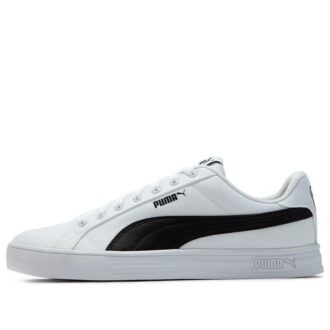 Zapatillas de skate Smash Vulc Retro Casual Unisex, blancas y negras.