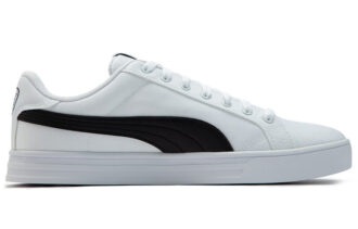 Zapatillas de skate Smash Vulc Retro Casual Unisex, blancas y negras.