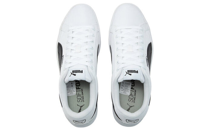 Zapatillas de skate Smash Vulc Retro Casual Unisex, blancas y negras.