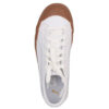 Zapatillas de skateboarding Capris de cuero “Blancas”