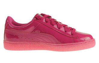 Zapatillas de tabla Basket Patent Iced Glit Leisure K Pink