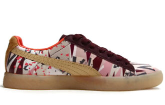 Zapatillas de tabla Puma (mujeres) NATUREL x PUMA Clyde multicolor