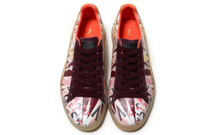 Zapatillas de tabla Puma (mujeres) NATUREL x PUMA Clyde multicolor