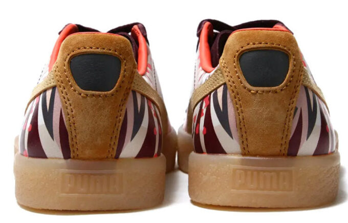 Zapatillas de tabla Puma (mujeres) NATUREL x PUMA Clyde multicolor