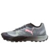 Zapatillas de trail running Fast-Trac Apex NITRO para mujer, color gris y negro