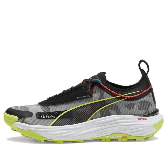 Zapatillas de trail running Voyage NITRO 3 “Gris, negro y verde”