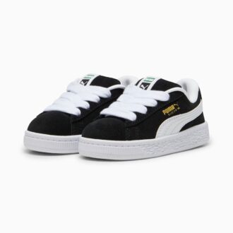 Zapatillas deportivas de ante XL para niños pequeños fáciles de poner