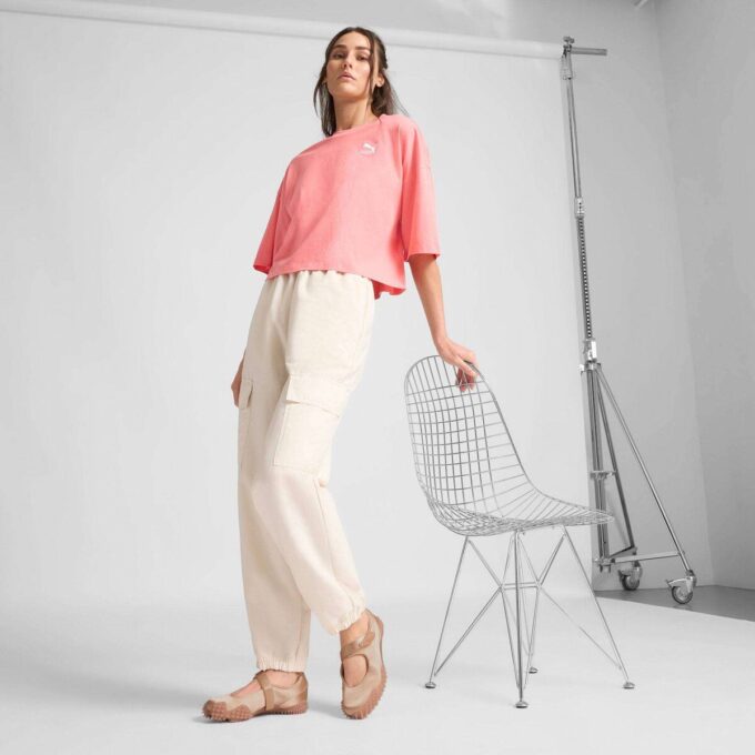 Zapatillas deportivas de satén para mujer Mostro Fey