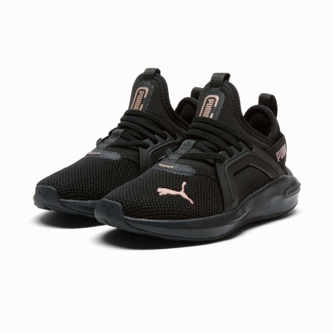 Zapatillas deportivas fáciles de poner para niños pequeños Soft Enzo 5 en oro rosa Zapatillas deportivas fáciles de poner para niños pequeños Soft Enzo 5 en oro rosa