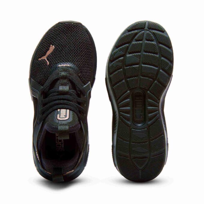 Zapatillas deportivas fáciles de poner para niños pequeños Soft Enzo 5 en oro rosa Zapatillas deportivas fáciles de poner para niños pequeños Soft Enzo 5 en oro rosa
