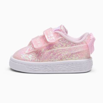 Zapatillas deportivas fáciles de poner y quitar para niños pequeños con lazo metálico de cesta