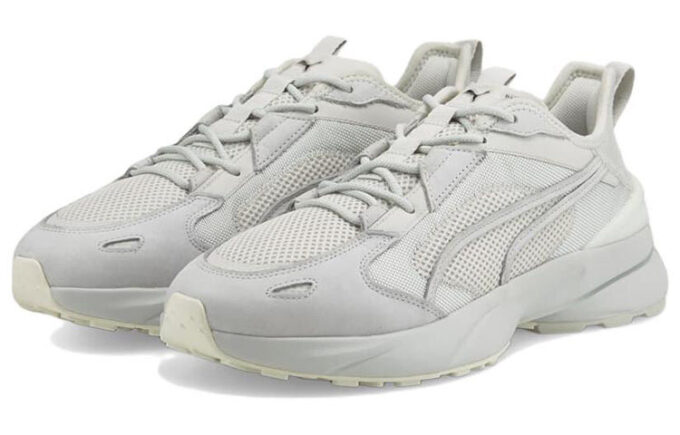 Zapatillas deportivas informales Pwrframe Op-1 Lth Athleisure unisex gris