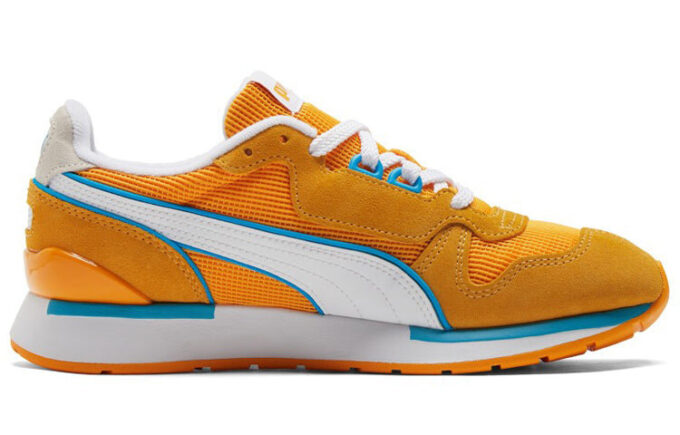 Zapatillas deportivas informales Space Lab Contrast Athleisure unisex amarillas