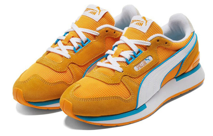 Zapatillas deportivas informales Space Lab Contrast Athleisure unisex amarillas