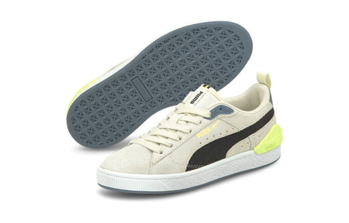 Zapatillas deportivas informales Suede Bloc LfKids en beige