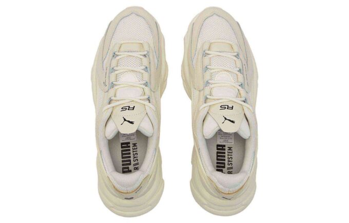 Zapatillas deportivas informales unisex Rs-Connect Athleisure en blanco cremoso
