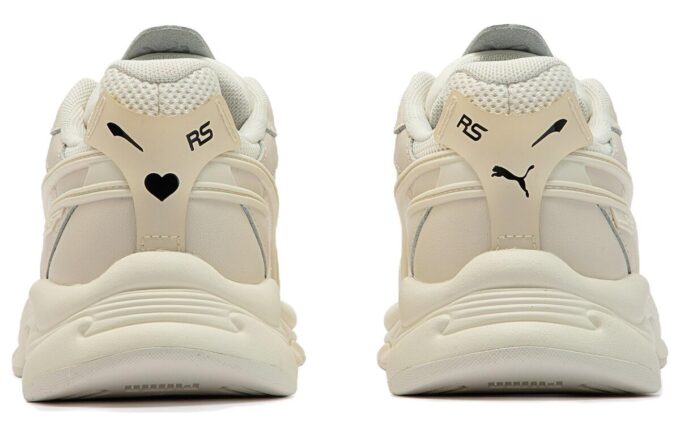Zapatillas deportivas informales unisex Rs-Connect Athleisure en blanco cremoso