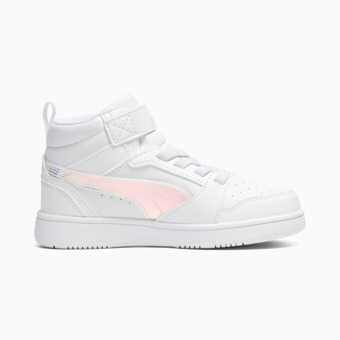 Zapatillas deportivas Rebound V6 Shine de caña media y fácil de poner para niños pequeños Zapatillas deportivas Rebound V6 Shine de caña media y fácil de poner para niños pequeños