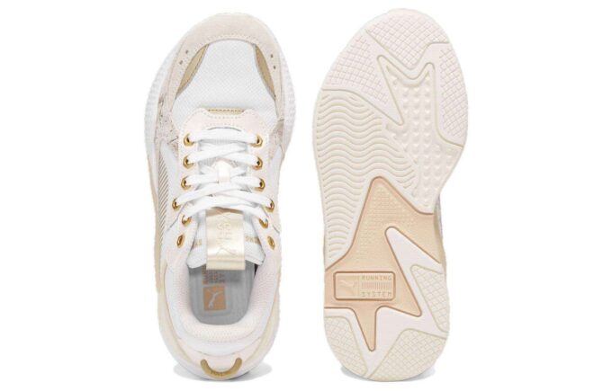 Zapatillas deportivas RS-X Glimmer “Blanco y beige” para mujer