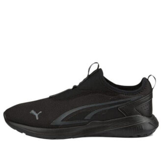 Zapatillas deportivas sin cordones “Black Dark Shadow” para todo el día