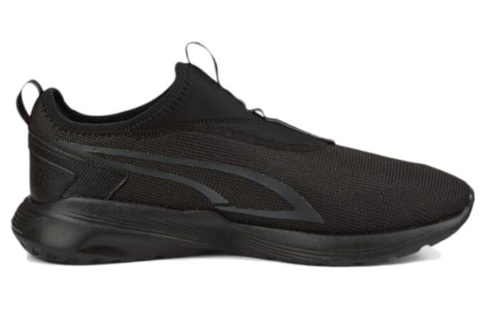 Zapatillas deportivas sin cordones “Black Dark Shadow” para todo el día