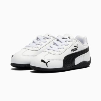 Zapatillas deportivas Speedcat de cuero para niños pequeños fáciles de poner