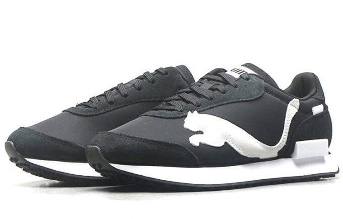 Zapatillas deportivas unisex Future Rider Risk Alert en negro y blanco