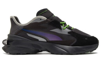 Zapatillas deportivas unisex ROARINGWILD x PUMA Pwrframe Op-1 negras y azules