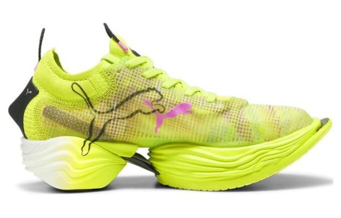 Zapatillas Fast-R Nitro Elite 2 para mujer, color verde, negro y rojo