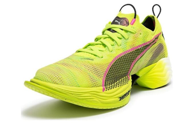 Zapatillas Fast-R Nitro Elite 2 para mujer, color verde, negro y rojo