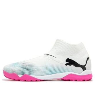 Zapatillas Future 7 Match + LL TT “Blanco y rosa”