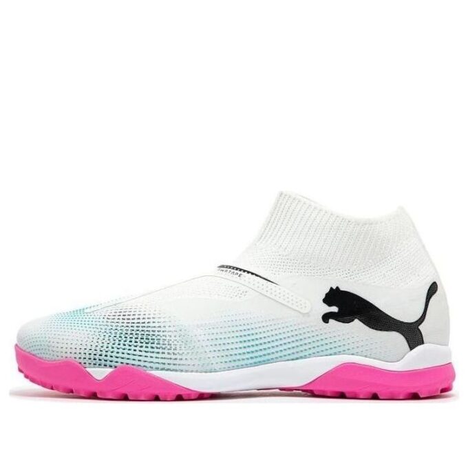 Zapatillas Future 7 Match + LL TT “Blanco y rosa”