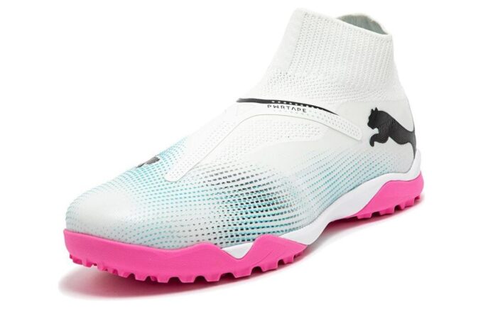Zapatillas Future 7 Match + LL TT “Blanco y rosa”