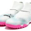 Zapatillas Future 7 Match + LL TT “Blanco y rosa”