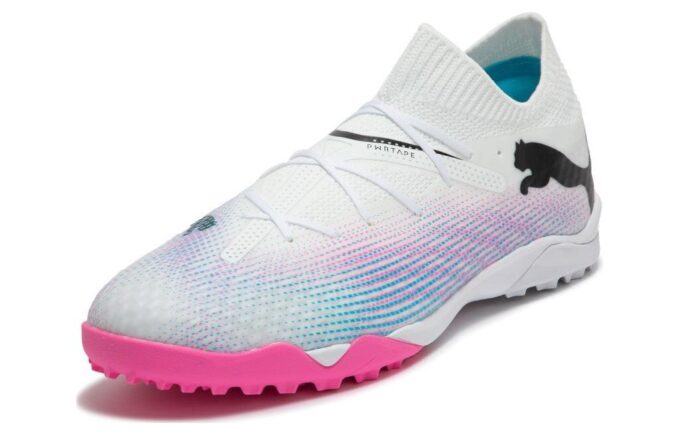 Zapatillas Future 7 Pro Cage “Blanco, rosa y morado”