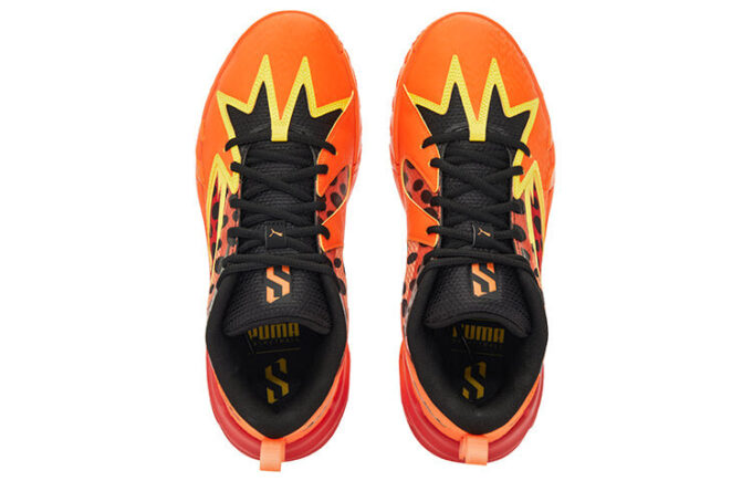 Zapatillas PUMA x Cheetos Scoot Zeros “Naranja y Negro”