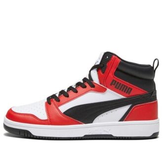 Zapatillas Rebound “Rojo, Blanco y Negro”