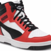 Zapatillas Rebound “Rojo, Blanco y Negro”