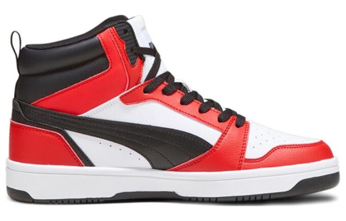 Zapatillas Rebound “Rojo, Blanco y Negro”
