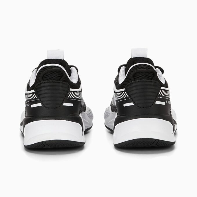 Zapatillas RS-X en blanco y negro para niños pequeños Zapatillas RS-X en blanco y negro para niños pequeños