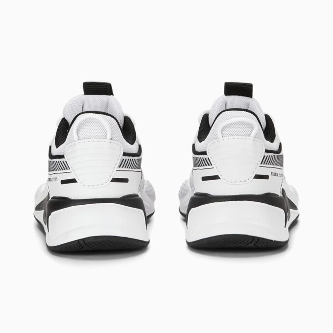 Zapatillas RS-X en blanco y negro para niños pequeños Zapatillas RS-X en blanco y negro para niños pequeños