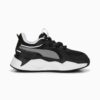 Zapatillas RS-X en blanco y negro para niños pequeños Zapatillas RS-X en blanco y negro para niños pequeños