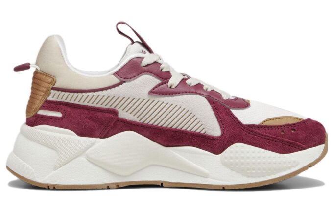 Zapatillas RS-X Reinvent para mujer, color blanco cálido y jaspe oscuro
