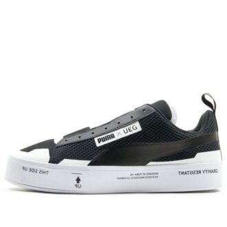Zapatillas sin cordones UEG x Court Play “Gravity Resistance – Negras”