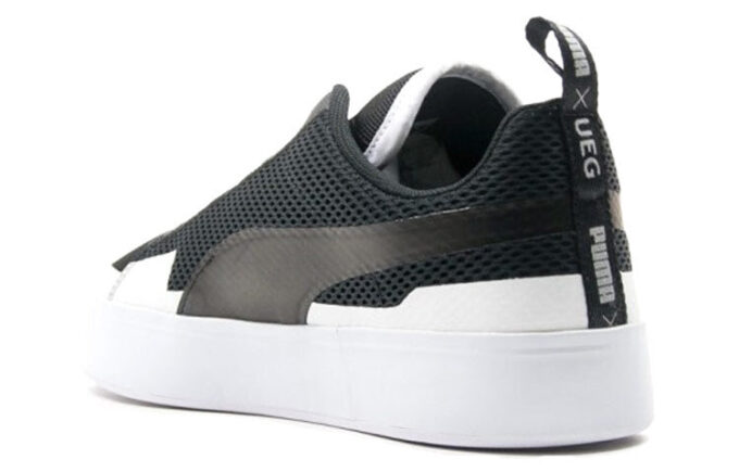 Zapatillas sin cordones UEG x Court Play “Gravity Resistance – Negras”
